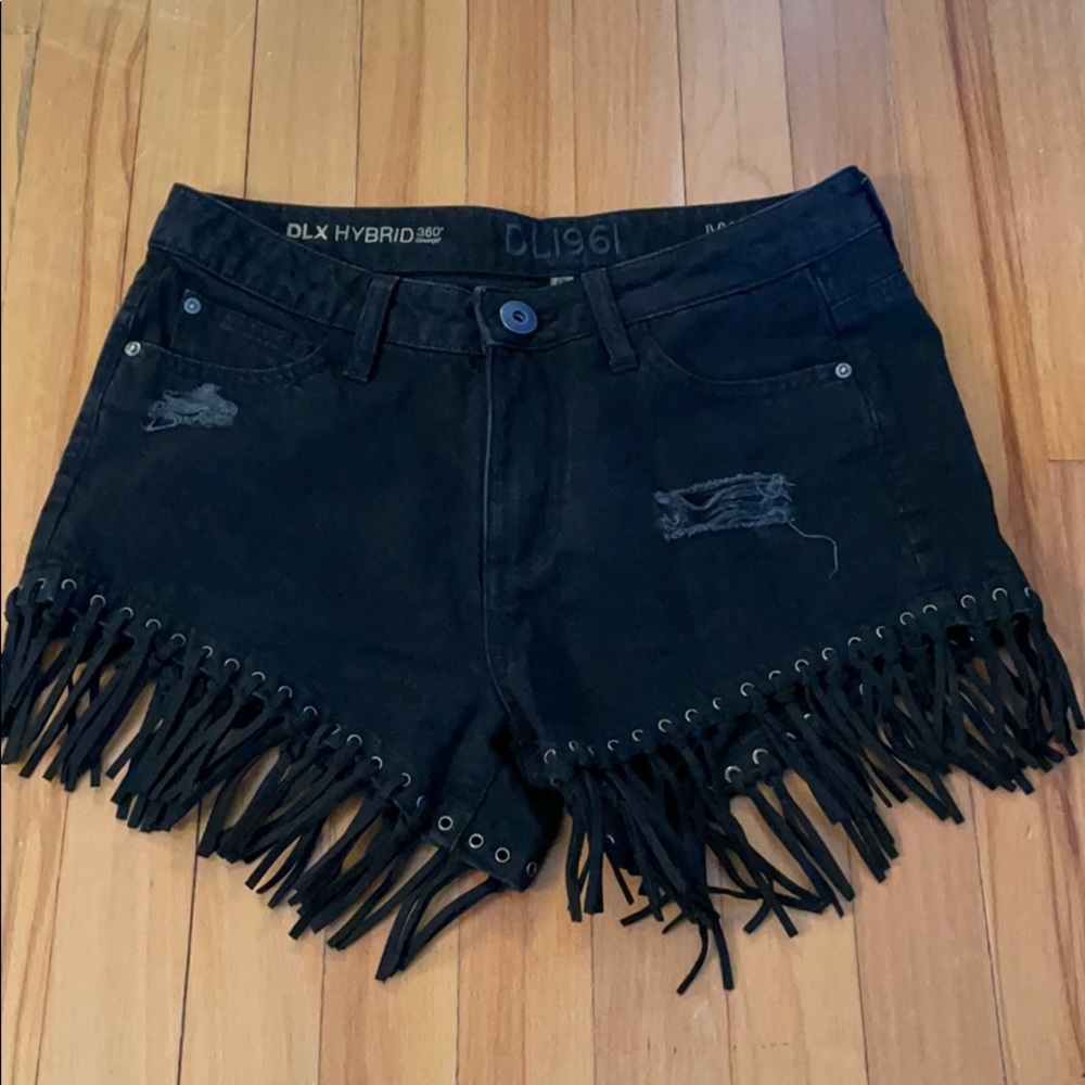 DL1961 Fringe Shorts